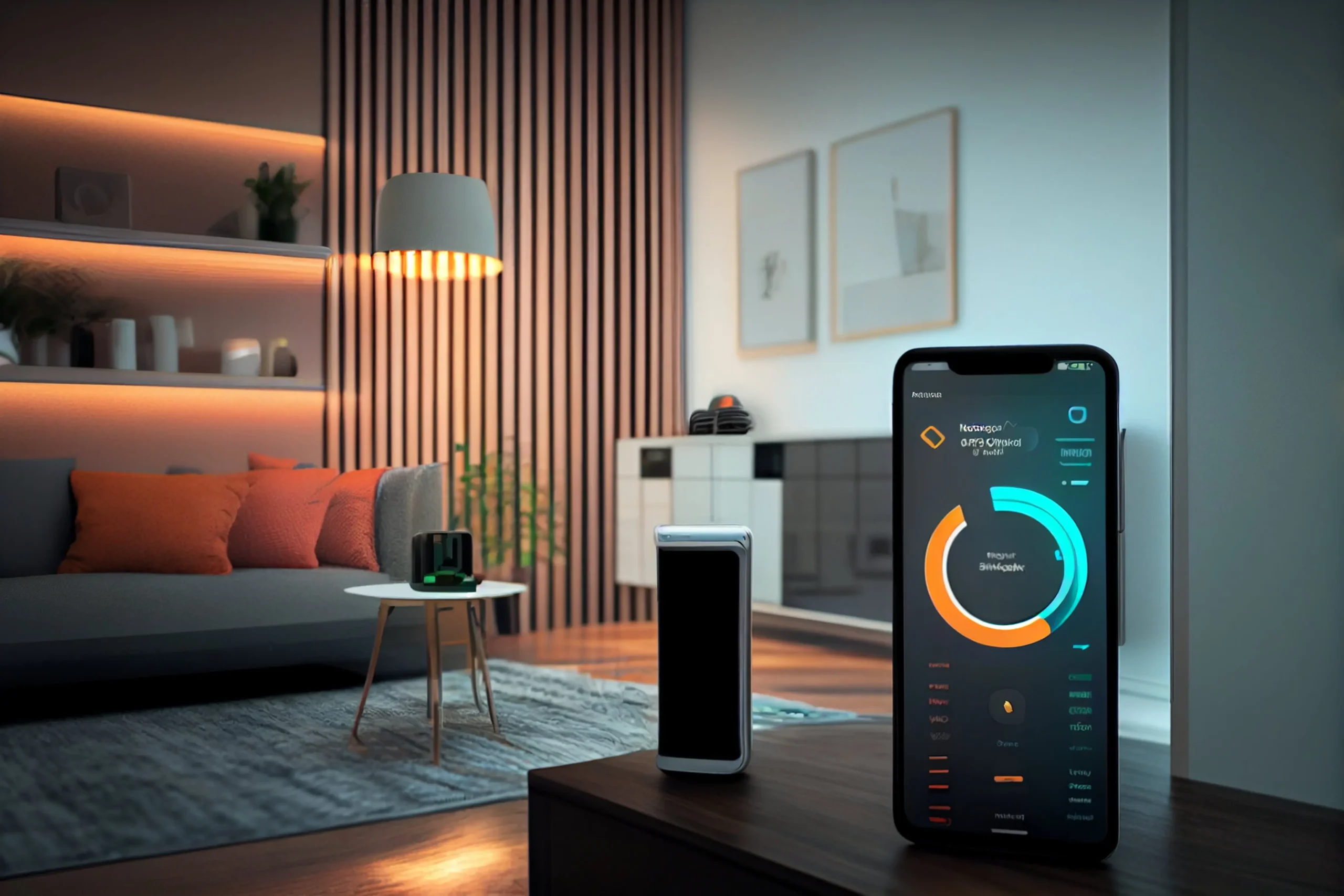 Smart home control panel installed in Toronto