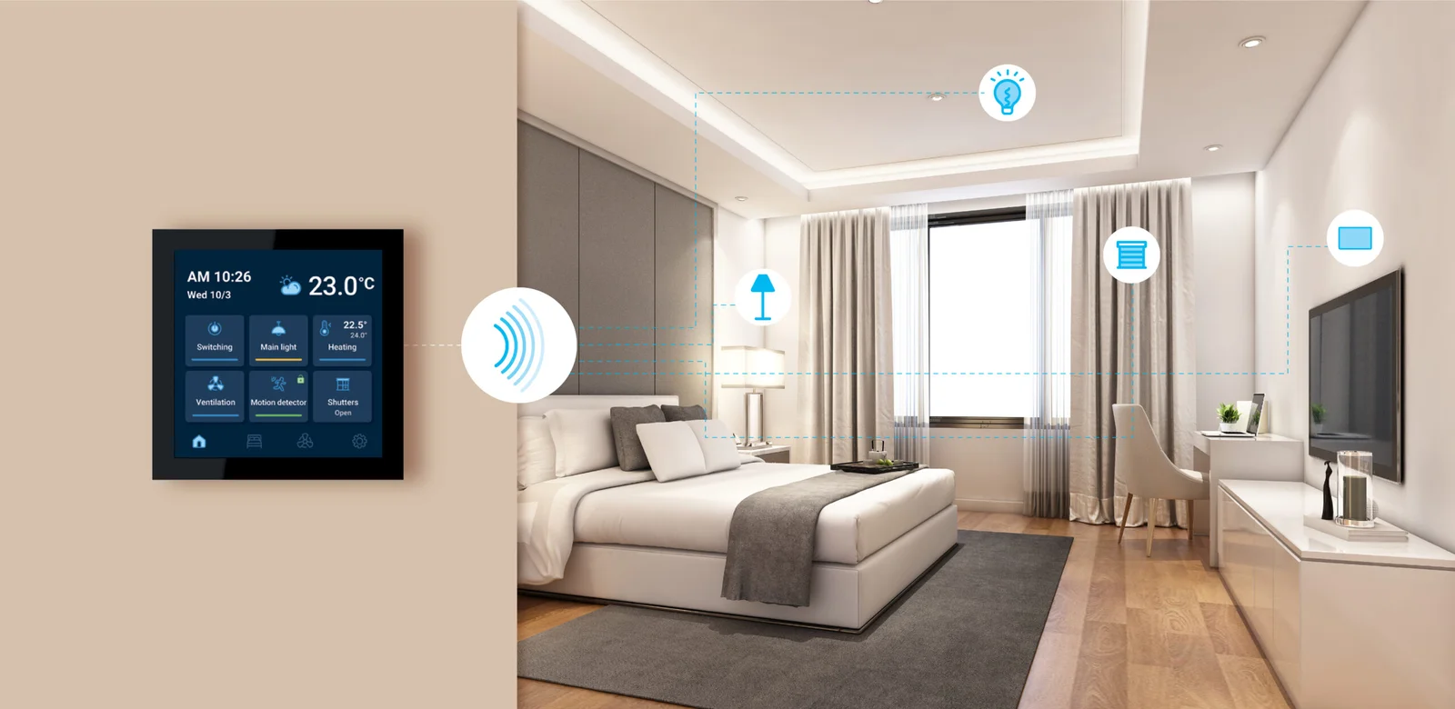 Intelligent lighting automation in a Toronto home